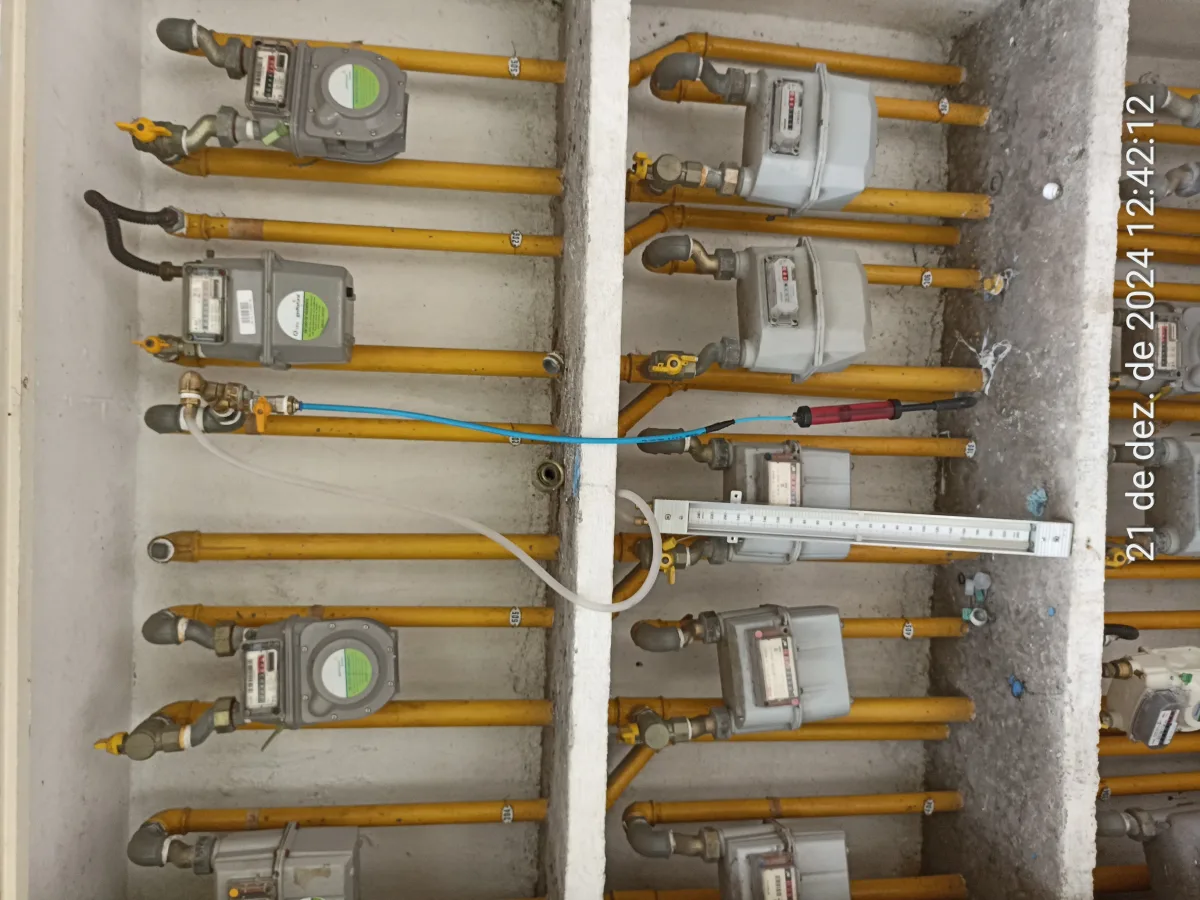 Teste de Estanqueidade